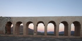 A structure with arches in a row — Stock Photo