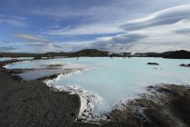 Blue Lagoon y Spa Geotermal - foto de stock