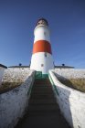 Souter point lighthouse — Stock Photo