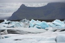 Glacial Lagoon; Jokulsarlon — Stock Photo