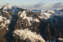 Cordilleras en las montañas de Chugach - foto de stock