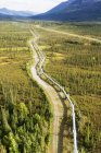 Gazoduc Trans-Alaska — Photo de stock