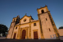 Cathedral igreja de sao salvador — Stock Photo