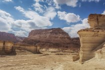 Fortress in the judean desert — Stock Photo