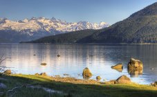 View Of Lutak Inlet And City Of Haines — Stock Photo