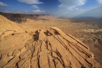 Пейзаж пустелі вдень — стокове фото