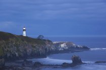 Morning Light Over Yaquina Head Lighthouse — Stock Photo