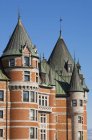 Chateau Frontenac en Quebec - foto de stock