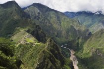 Исторический сайт инков Мачу-Пикчу — стоковое фото