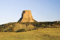 Early Morning Light On Devils Tower — Stock Photo
