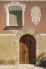 Eingang zum Kloster santes creus — Stockfoto