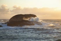 Wellen am Südstrand — Stockfoto