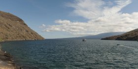 Лодка в бухте Тагус — стоковое фото