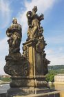 Статуя на Карлів міст — стокове фото