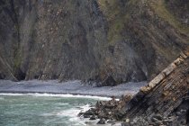 Literie rocheuse dans la péninsule — Photo de stock
