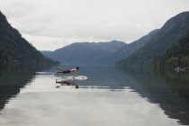 Giovane uomo nel lago Cameron — Foto stock