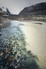 Quellwasser und Gletscherschmelzwasser — Stockfoto