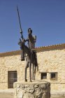 Statue von Don Quijote, Spanien — Stockfoto