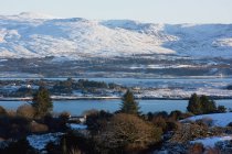 Winterlandschaft an der Kenmare Bay — Stockfoto
