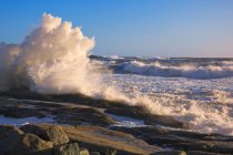 Océano Atlántico olas - foto de stock