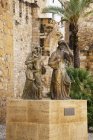 Sculptures At Old Town Wall — Stock Photo