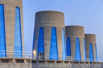 Гідроелектростанції турбіни — стокове фото