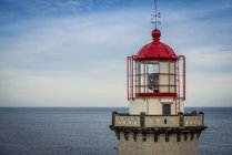 Ponta do Arnel lighthouse; Sao Miguel — стокове фото