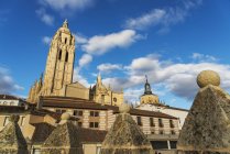 Собор Сеговии в Испании — стоковое фото