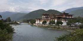Punakha Dzong; Punakha, Butão — Fotografia de Stock
