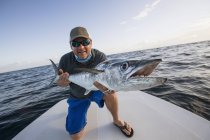 Pêche pour le roi maquereau ; Porto Rico — Photo de stock