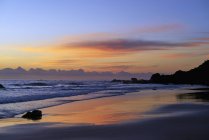 Sunrise at Port Macquarie beach — Stock Photo