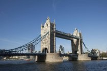 Tower Bridge crosing the River Thames — Stock Photo