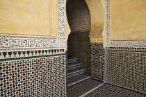 Entrada tradicional em Meknes — Fotografia de Stock