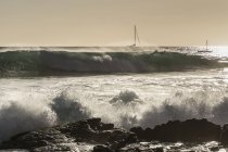 Surf on the Kona coast — Stock Photo