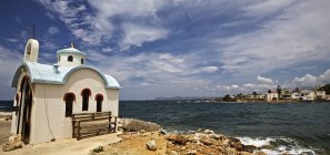 Греческая православная часовня — стоковое фото