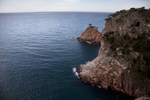Scogliera sul mare, Costa Brava — Foto stock