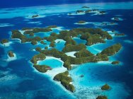 Vista das Ilhas Palau — Fotografia de Stock