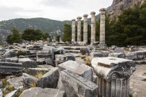 Ruins of Sanctuary of Athena — Stock Photo