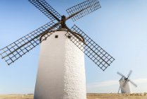 Windmills in Campo Criptana — Stock Photo