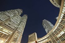Low angle view of skyscrapers — Stock Photo