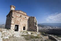 Mosquée et château Selcuk — Photo de stock