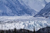 Glaciar Matanuska durante o dia — Fotografia de Stock