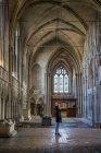 Intérieur de la cathédrale de Winchester — Photo de stock