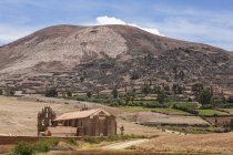 St. Francis Church in Sacred Valley — Stock Photo