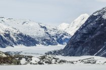 Glaciar começa a ficar exposto — Fotografia de Stock