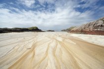 Пісок, острів Іони, Шотландія — стокове фото