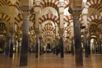 Interno di La Mezquita — Foto stock