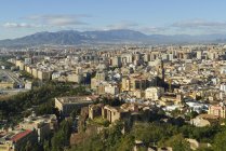 Cidade de Málaga durante o dia — Fotografia de Stock