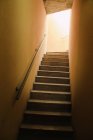 Steps Going From Dark — Stock Photo