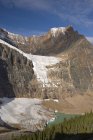 Angel Glacier, Jasper National Park — Stock Photo